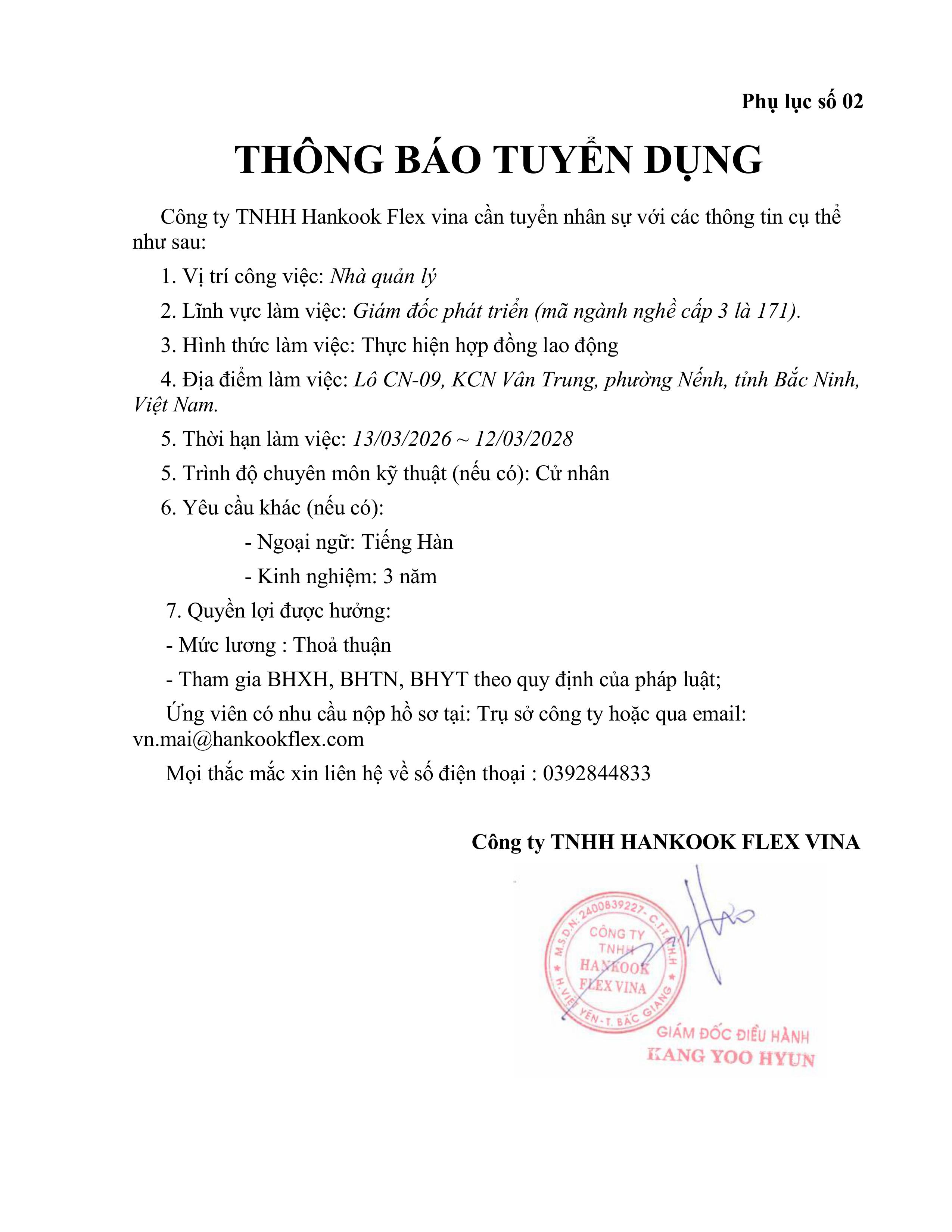 Trung Tâm Dịch Vụ Việc Làm  Bắc Ninh số 1